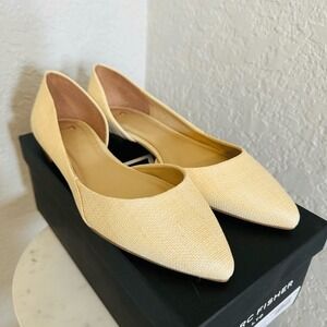 Marc Fisher LTD Women's Sunny Ballet Flat, Slip On, Chic Light Natural, 8.5, NWT